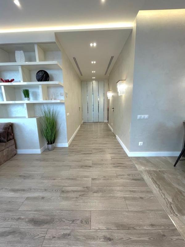 Vip Apartment 120M2 With Panoramic Windows, 22 Floor. Obolon 키예프 외부 사진